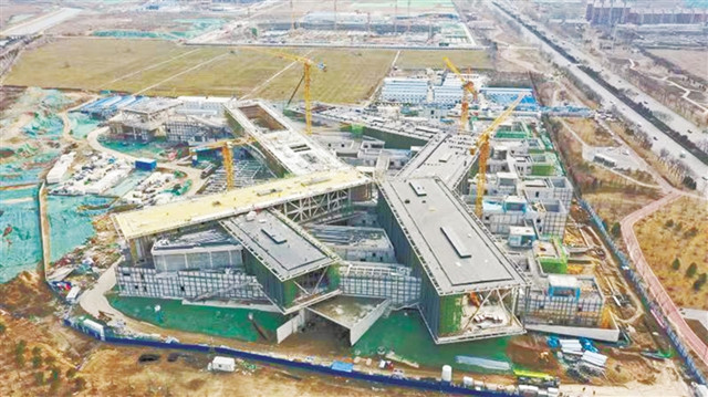 中国古动物博物馆设计布局科学，预计今年7月竣工