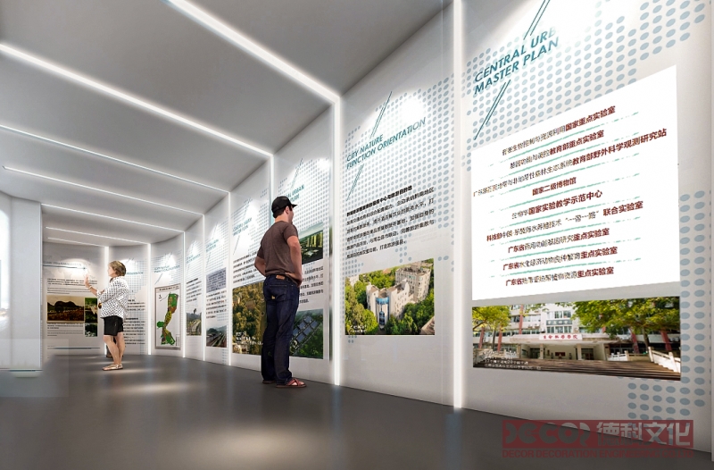 展馆展厅设计中如何利用空间布局和展品排列来引导观众的流动？