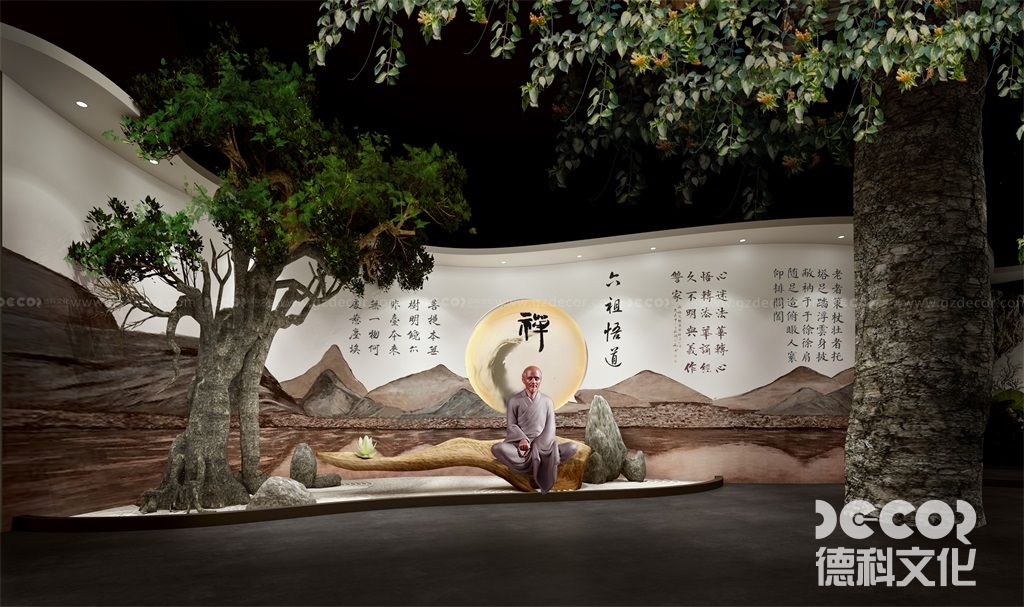 人文展厅装修中如何处理灯光和影视效果