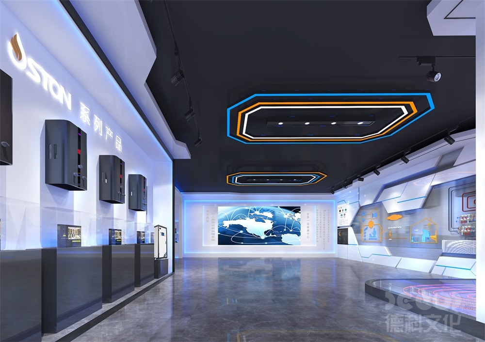 企业展厅设计公司在设计中如何考虑品牌形象的传达和展示