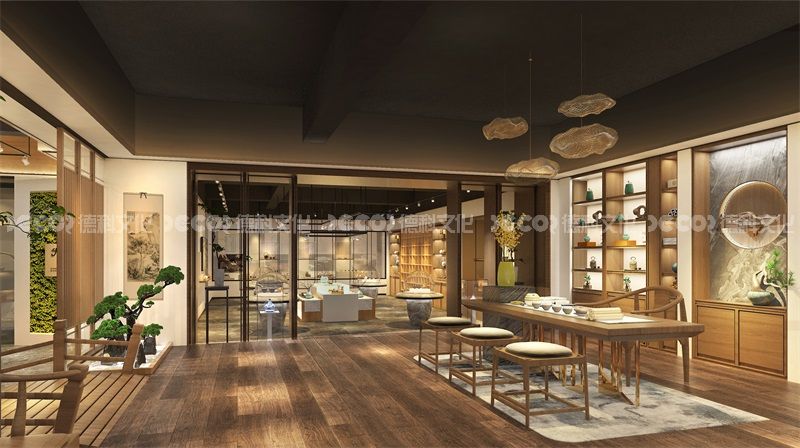 茶酒文化展览馆设计的展示材料选用了哪些特殊材料？