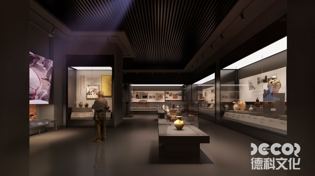 博物馆展厅装修过程中，如何确保展品的长时间保存？