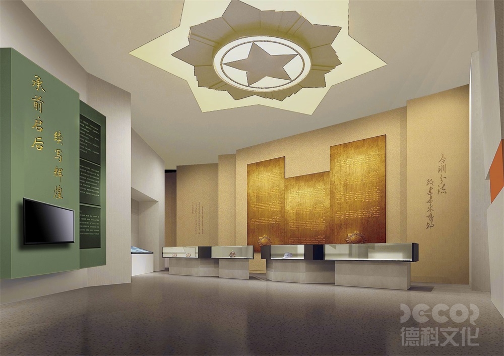 军事博物馆装修中武器展区的安保等级如何设定？